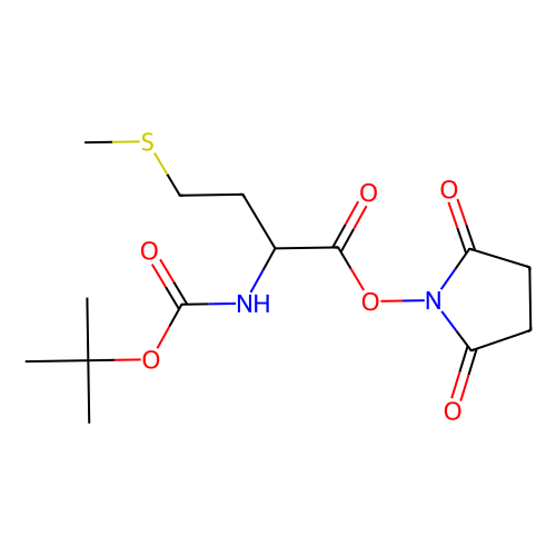 Boc-蛋氨酸-Osu，3845-<em>64-5</em>，≥97.0%