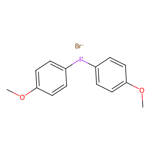 双(4-甲氧基苯基)碘鎓溴化物，<em>19231</em>-06-2，95%
