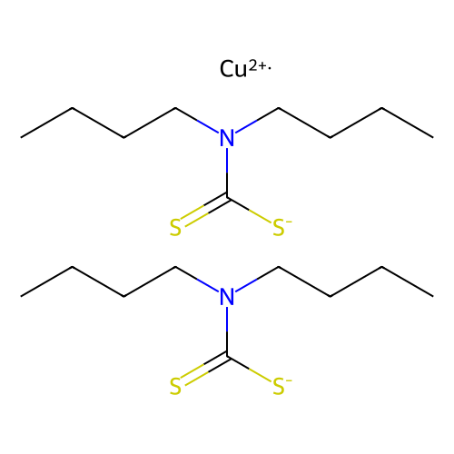 二丁基二<em>硫</em>代氨基甲酸<em>铜</em>(II)，13927-71-4，97%