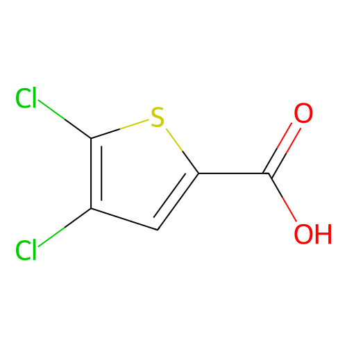 4,5-二氯<em>噻吩</em>-<em>2</em>-<em>甲酸</em>，31166-29-7，98%
