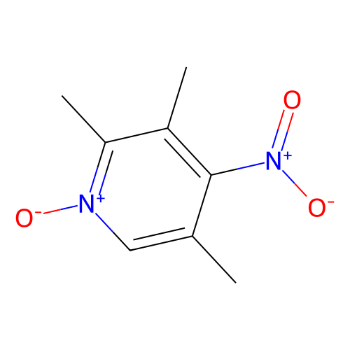 4-硝基-<em>2,3</em>,5-三甲基吡啶-N-氧化物，86604-79-7，96%