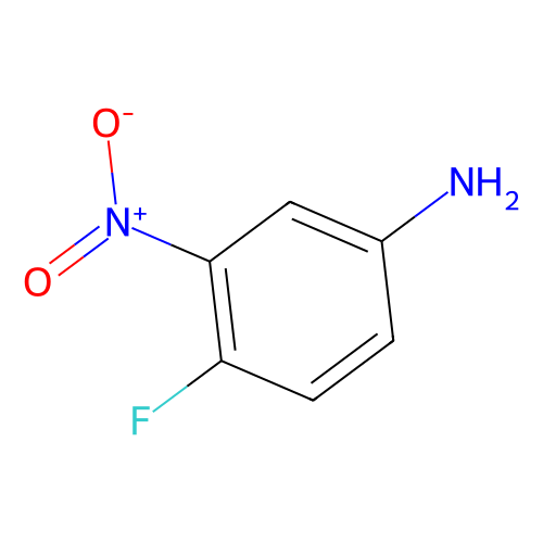 <em>4</em>-氟-<em>3</em>-硝基苯胺，364-76-1，>98.0%(GC)