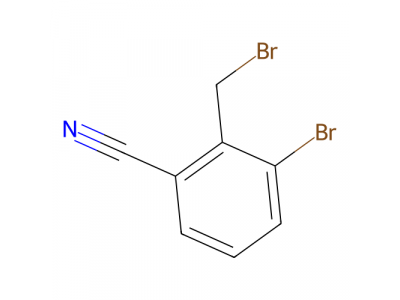 3-溴-2-(溴甲基)苯甲腈，1233479-42-9，98%