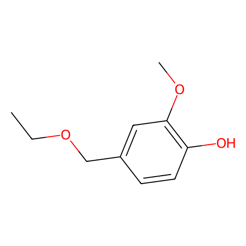 4-(乙氧基甲基)-2-甲氧基苯酚，<em>13184</em>-86-6，>98.0%(GC)
