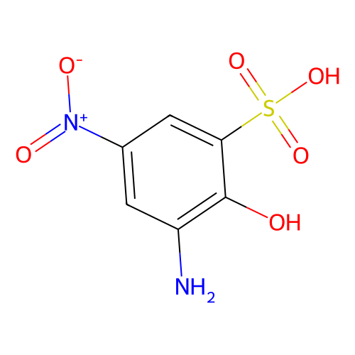 3-氨基-2-<em>羟基</em>-<em>5</em>-硝基苯<em>磺酸</em>一<em>水合物</em>，96-67-3，96%