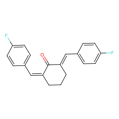 <em>2</em>,6-双(4-氟代苯亚甲基)<em>环己酮</em>，62085-74-9，>96.0%(HPLC)