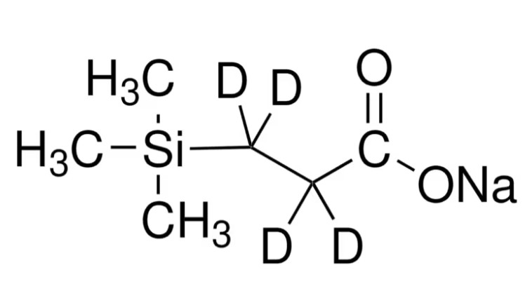 3-(<em>三甲</em>基甲硅烷基)<em>丙酸</em>-d4 钠盐，24493-21-8，98%，98atom%D
