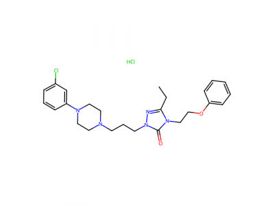 奈法唑酮盐酸盐，82752-99-6，10mM in DMSO