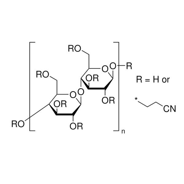 氰乙基纤维素（CEC），9004-41-5，取代度：2.6 mol氰乙基/1 mol 纤维素