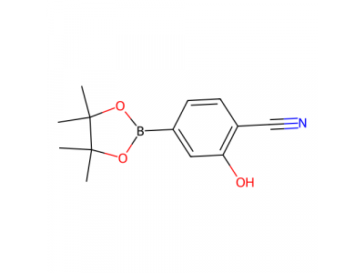 2-羟基-4-(4,4,5,5-四甲基-1,3,2-二氧硼杂环戊烷-2-基)苯甲腈，1350933-21-9，97%