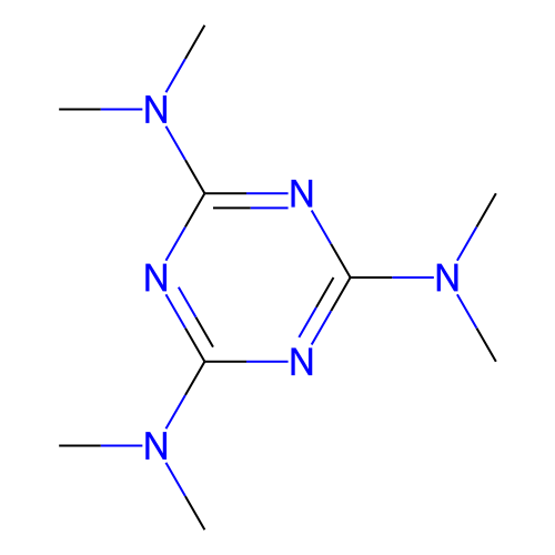 2,4,6-三(二甲氨基)均三嗪，645-05-6，96