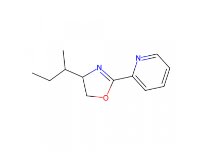 (4S)-4-(仲丁基)-2-(吡啶-2-基)-4,5-二氢恶唑，1620588-66-0，97%