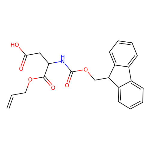 Fmoc-L-<em>天冬氨酸</em> alpha-烯丙酯，144120-53-6，97%