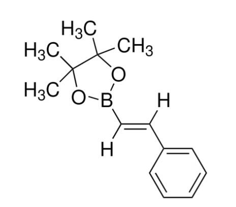 反式-2-苯基乙烯基<em>硼酸</em>频哪醇酯，83947-<em>56</em>-2，96%