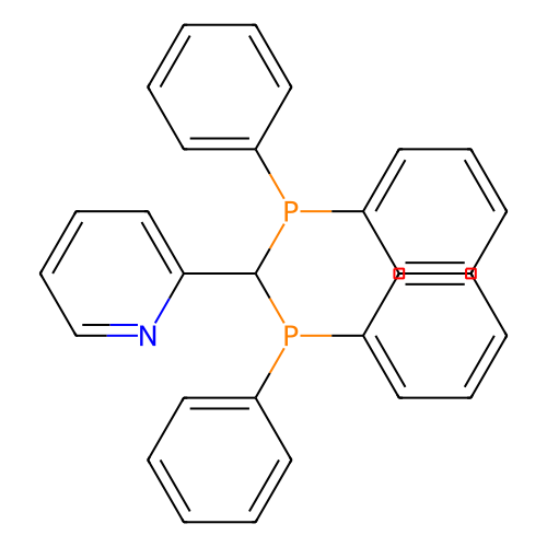 2-[双(二苯基<em>膦</em><em>基</em>)<em>甲基</em>]吡啶，60398-55-2，98%
