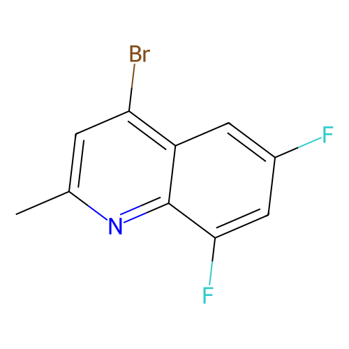 <em>4</em>-<em>溴</em>-<em>6</em>,8-<em>二</em><em>氟</em>-<em>2</em>-甲基喹啉，1189106-86-2，95%