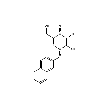 β-萘基α-D-<em>葡糖</em>苷，25320-79-0，98%