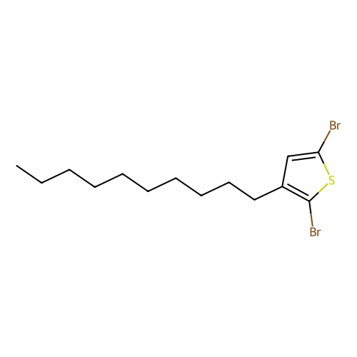 2,5-二溴-3-<em>癸基</em>噻吩，158956-23-1，>97.0%(GC)
