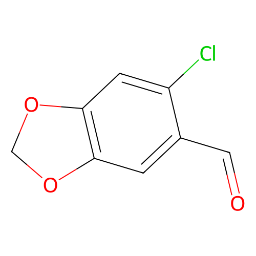 6-氯-<em>1</em>,3-苯并二氧戊环-<em>5</em>-甲醛，15952-<em>61</em>-1，98%