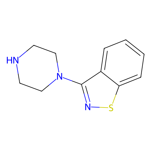 3-(1-哌嗪基)-1,2-苯并异噻唑，<em>87691-87-0</em>，≥98% (HPLC)