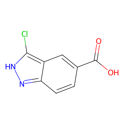 <em>3</em>-氯-1H-<em>吲</em><em>唑</em>-5-羧酸，1031417-73-8，97%