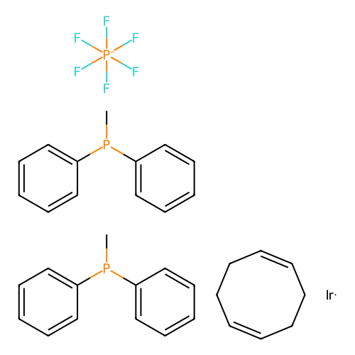 <em>1</em>,5-<em>环</em><em>辛</em><em>二</em><em>烯</em><em>双</em>(<em>甲基</em>联苯基磷化氢)铱(I)六氟磷酸盐，38465-86-0，97%