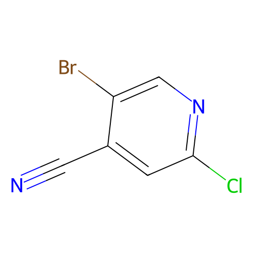 <em>5</em>-溴-<em>2</em>-氯吡啶-<em>4</em>-甲腈，1211515-17-1，98%