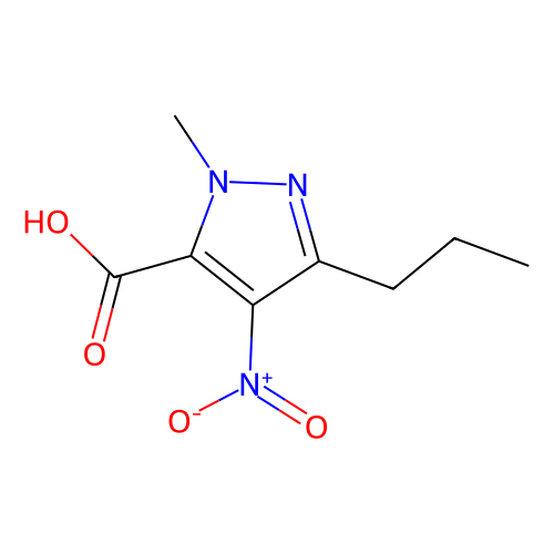 <em>1</em>-甲基-<em>4</em>-硝基-3-丙基-<em>1</em>H-吡唑-5-羧酸，139756-<em>00</em>-6，95+%