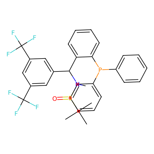 [<em>S</em>(R)]-N-[(<em>S</em>)-[3,5-双(<em>三</em>氟甲基)苯基][2-(二苯基膦)苯基]甲基]-N-甲基-2-叔<em>丁基</em>亚磺酰胺，2565792-74-5，≥95%