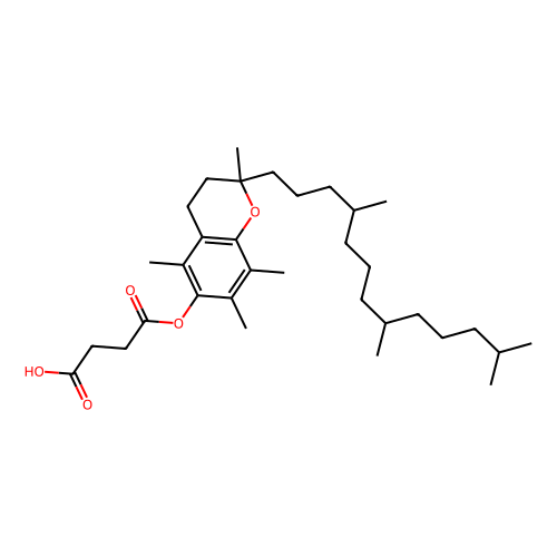 D-α-<em>生育</em><em>酚</em>琥珀酸酯，4345-03-3，分析标准品