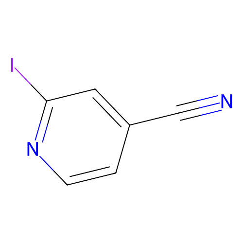 <em>2</em>-<em>碘</em><em>吡啶</em>-4-腈，114821-24-8，95%