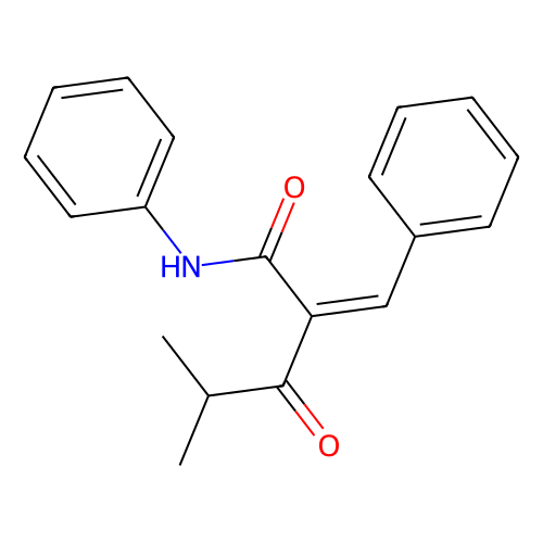 4-甲基-<em>3</em>-<em>氧</em><em>代</em>-<em>N</em>-<em>苯基</em>-2-(苯甲烯基)戊<em>酰胺</em>，125971-57-5