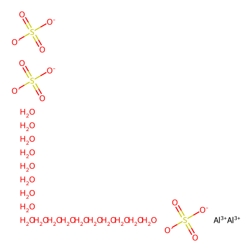 <em>硫酸铝</em>，十八水，7784-31-8，Ph. Eur.,BP,100-110%,51.0-59.0% Al2(SO4)3 basis