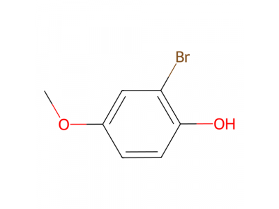 2-溴-4-甲氧基苯酚，17332-11-5，>98.0%(T)