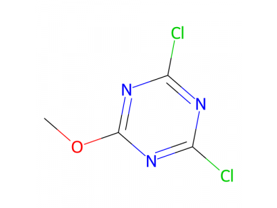 2,4-二氯-6-甲氧基-1,3,5-三嗪，3638-04-8，95%