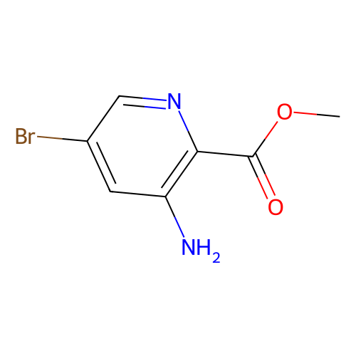 3-氨基-<em>5</em>-溴吡啶-<em>2</em>-羧酸甲酯，1072448-08-8，97%