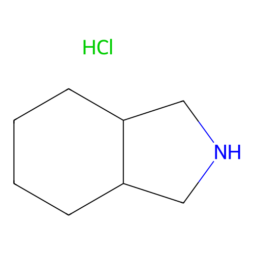 (3<em>aR</em>,7aS)-rel-八氢-1H-<em>异</em>吲哚盐酸盐，161829-92-1，96%