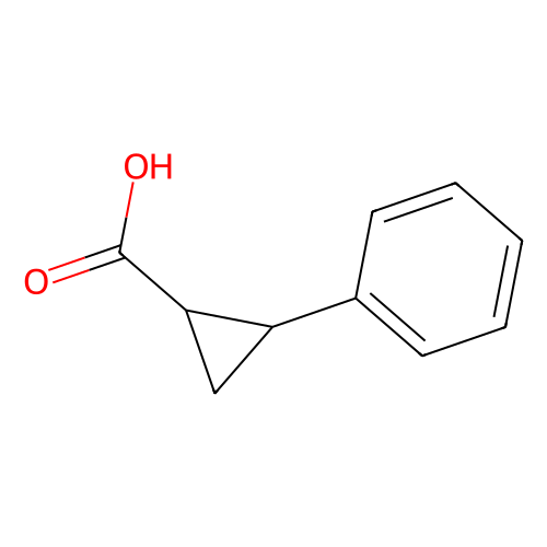反式-2-<em>苯基</em>环<em>丙烷</em>-羧酸，939-90-2，98%
