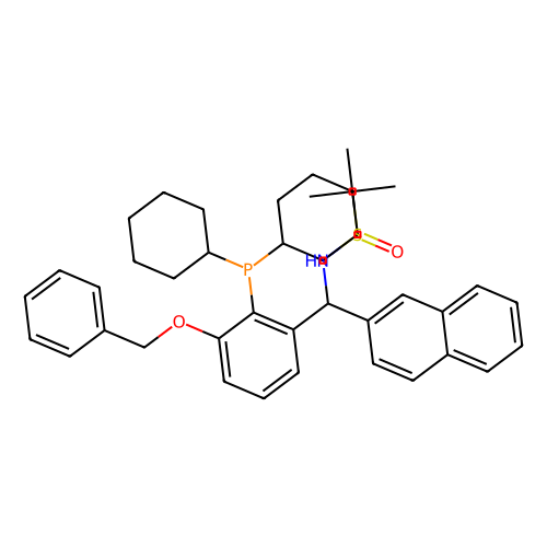 [<em>S</em>(R)]-<em>N</em>-[(<em>S</em>)-[3-苄氧基-<em>2</em>-(二环己基膦)苯基]-(<em>2</em>-萘基)甲基]-<em>2</em>-叔丁基亚磺酰胺，2565792-<em>69</em>-8，≥95%