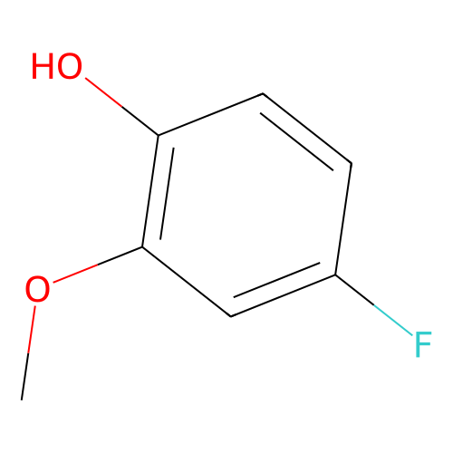 4-氟-2-<em>甲</em><em>氧基</em><em>苯酚</em>，450-93-1，>97.0%(GC)