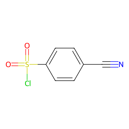 4-<em>氰</em><em>基</em><em>苯</em>磺酰氯，49584-26-1，>98.0%
