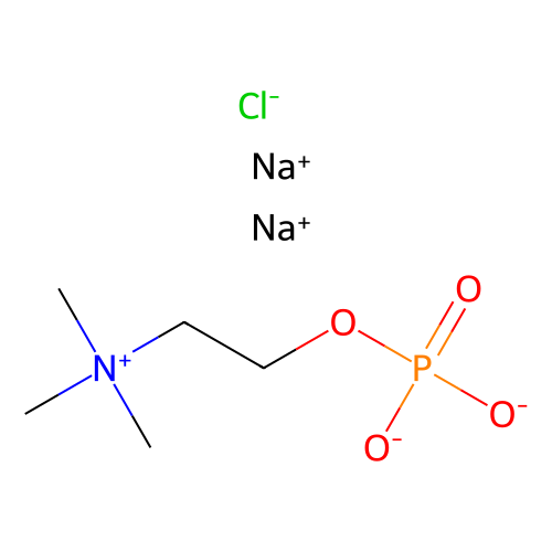 氯<em>化磷</em><em>酰</em><em>胆碱</em>钠盐水合物，16904-96-4，≥98%