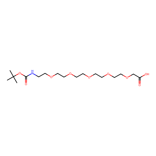 <em>BocNH</em>-PEG5-酸，890152-41-7，95%