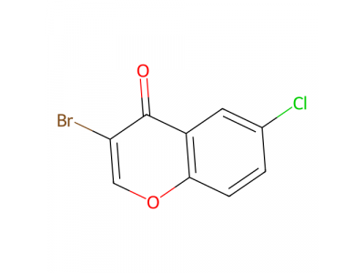3-溴-6-氯色酮，73220-38-9，>98.0%(GC)