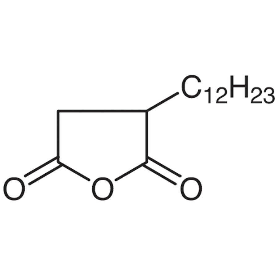 十二烯基<em>丁二酸</em>酐(支链异构体混合物)，26544-38-7，>85.0%(T)