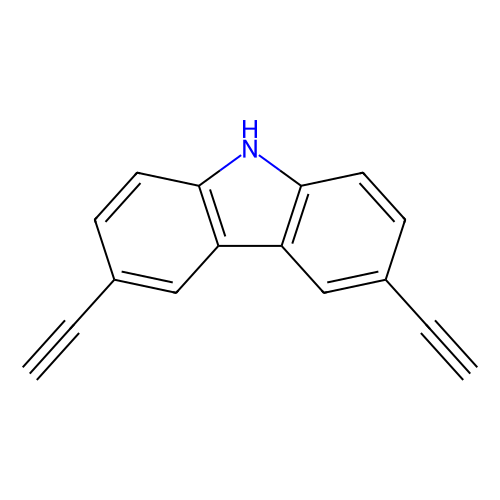 3,6-二乙炔基咔唑，909342-<em>65-0</em>，>95%(HPLC)