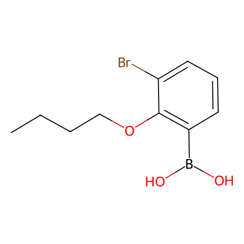 3-溴-2-丁氧基苯硼酸(含有数量不等的酸酐)，480425-34-1，97