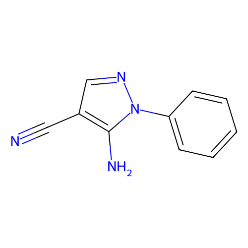 5-氨基-<em>1</em>-<em>苯基</em><em>吡唑</em>-4-腈，5334-43-0，98%