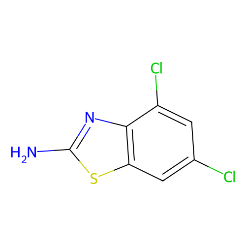<em>2</em>-氨基-4,6-<em>二氯苯</em><em>并</em><em>噻唑</em>，16582-59-5，97%