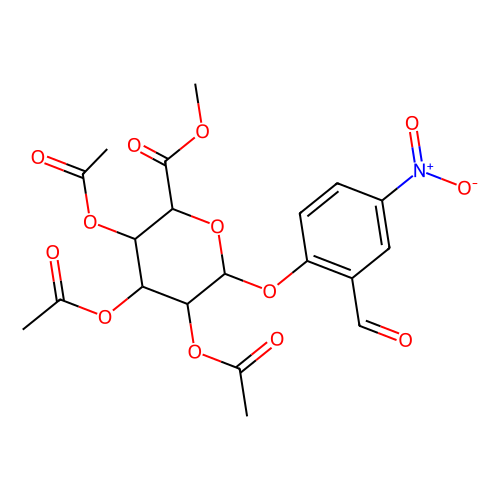 1-O-(2-甲酰基-4-硝基苯基)-2,3,4-三-O-乙酰基-β-<em>D</em>-吡喃<em>葡萄糖醛酸</em>甲酯，148579-83-3，≥98%